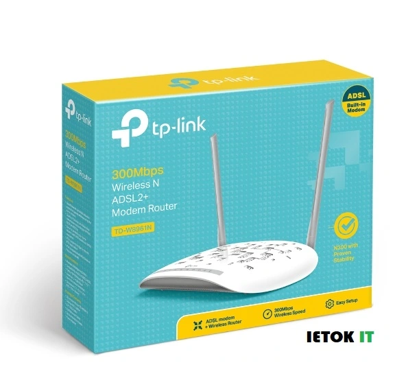 مودم ADSL2 Plus تی پی-لینک مدل TD-W8961N | مودم 8961 مخابرات